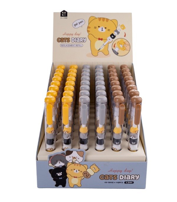 Producto - Boligrafo Multipaper gatitos intercambiables