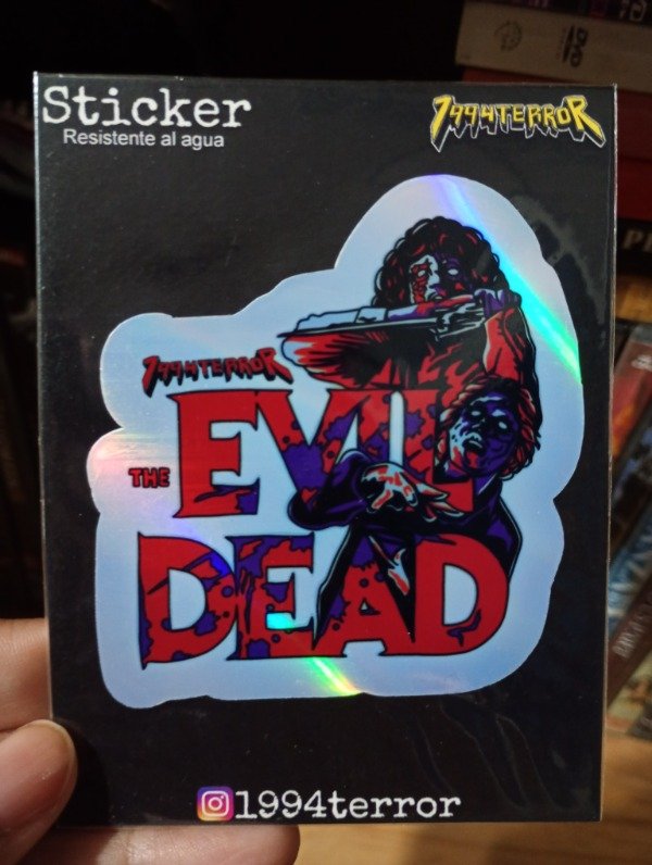 Producto - Sticker holografico Evil Dead