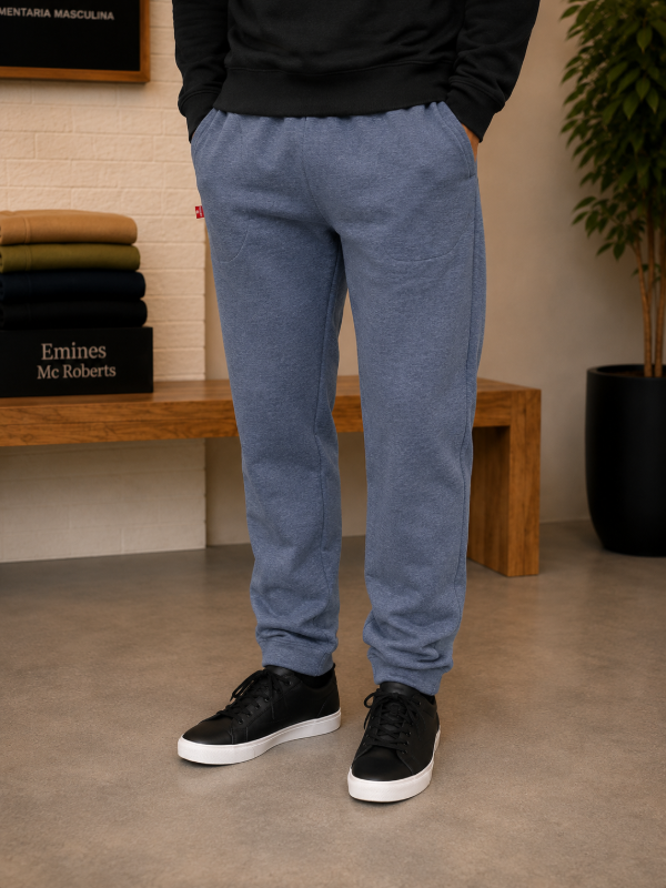 Pantalón Jogging de Invierno - Griss Melange