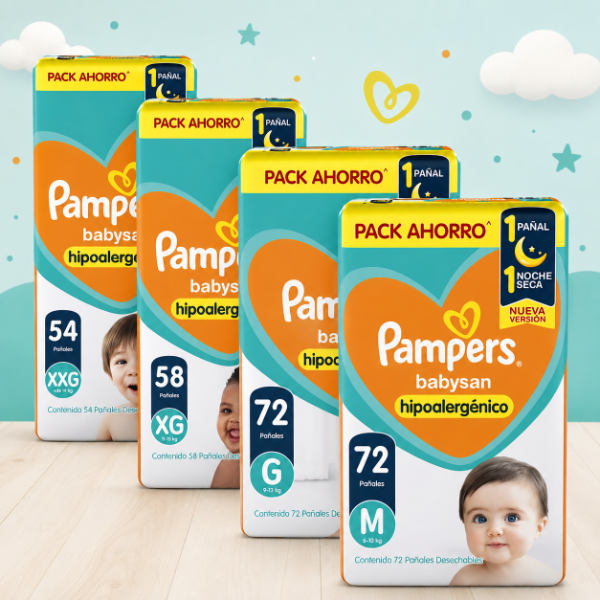 Producto - Pampers Babysan (naranja)
