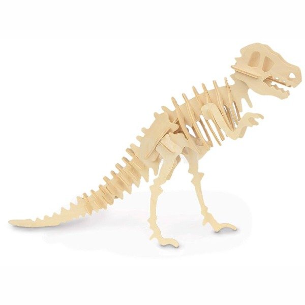 Producto - Tiranosaurio Rex 3d Dinosaurio De Madera Rompecabeza 3d