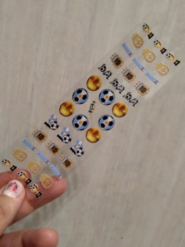 Producto - UV Nails Futbol Argentina