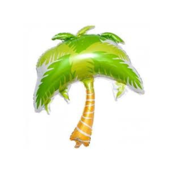 Producto - Mini siluetas metalizadas 14" (36cm) x5un PALMERA