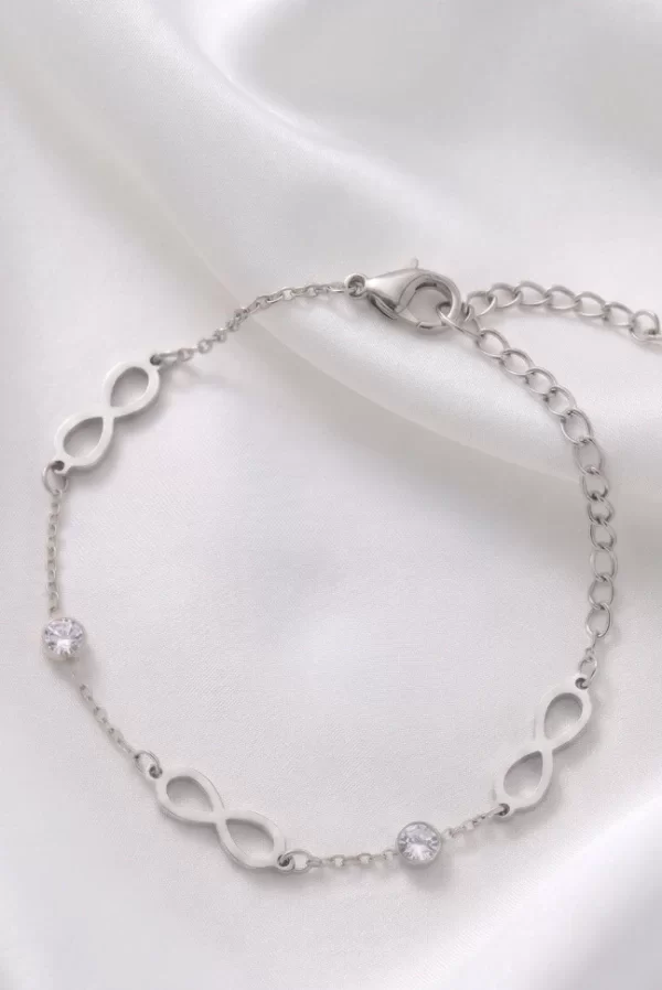 Producto - Pulsera Infinito Plateado