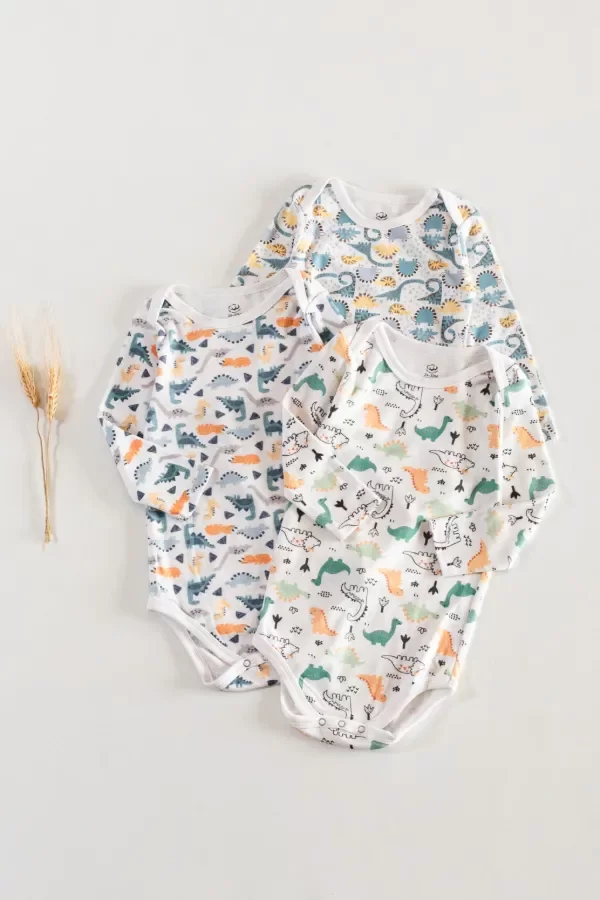 Producto - Bodys Largos Dinasahurios - COD 1092