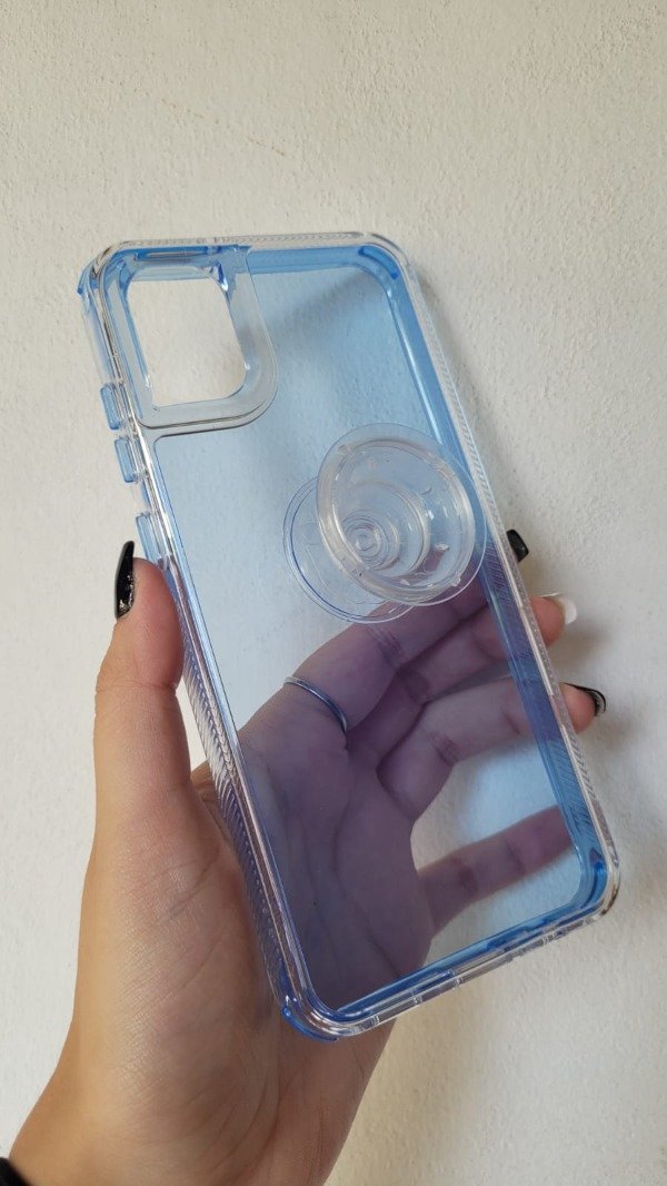 Producto - A05 funda reforzada con pop color azul