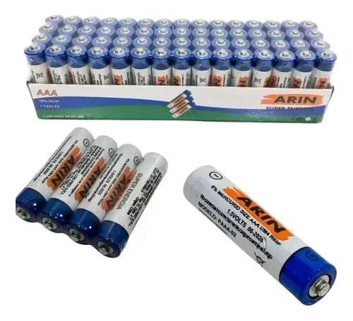 Producto - PILAS AAA 60UNID