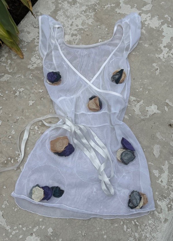 Producto - Blusa Cruzada Flowers tS/M