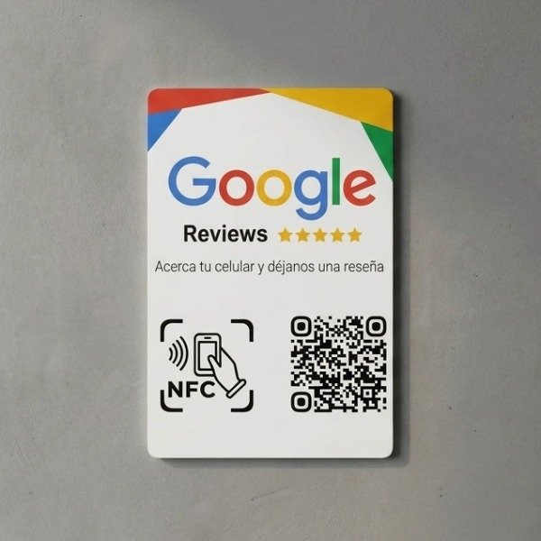 Producto - Expositor Reseñas Google (10x14cm) - 0