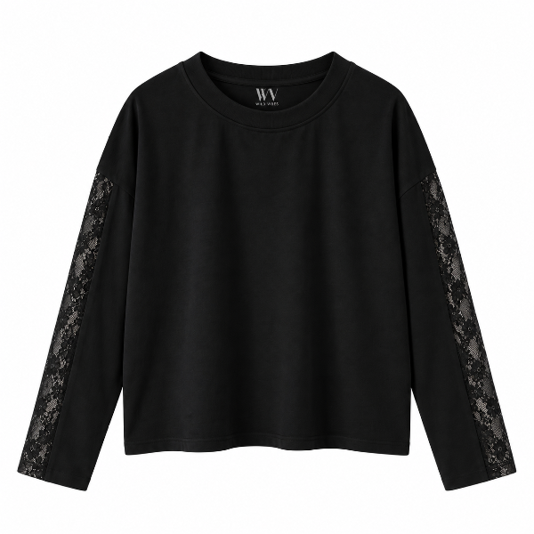 Producto - Remera manga larga - Lace Sleeve Top - 7