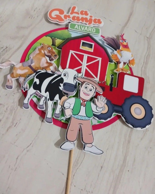 Producto - Topper Para Torta 3D