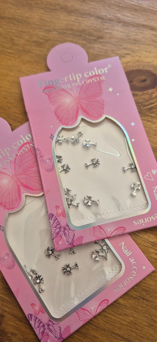 Producto - Deco cruz chica plata