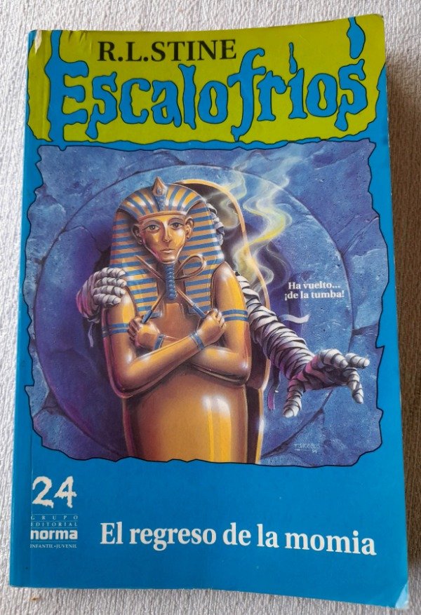 Producto - Escalofríos #24 - El Regreso De La Momia - R L Stine - Norma