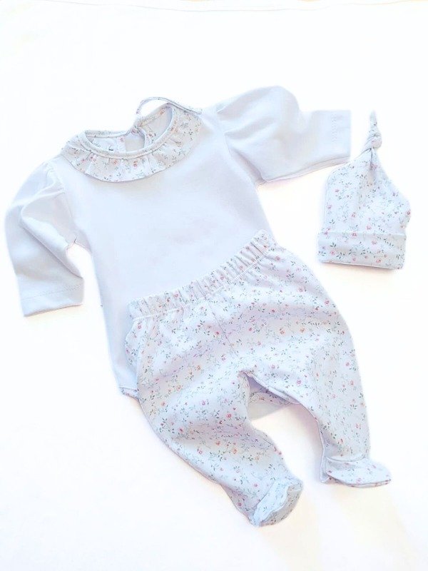 Producto - ART.34 AJUAR 3 PIEZAS C/BODY "FELICITAS"