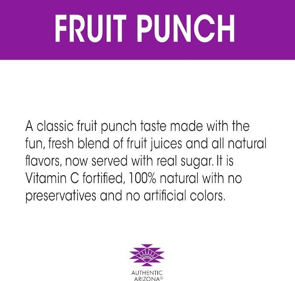 Producto - Jugo ARIZONA sabor fruit punch - 3