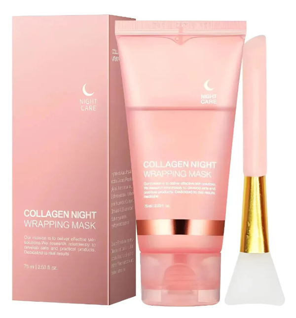 Producto - Mascarilla Envoltura de Noche Collagen Night + Espátula de silicona