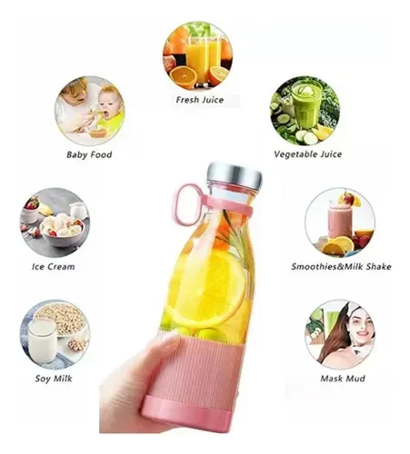 Producto - BOTELLA LICUADORA PORTÁTIL USB