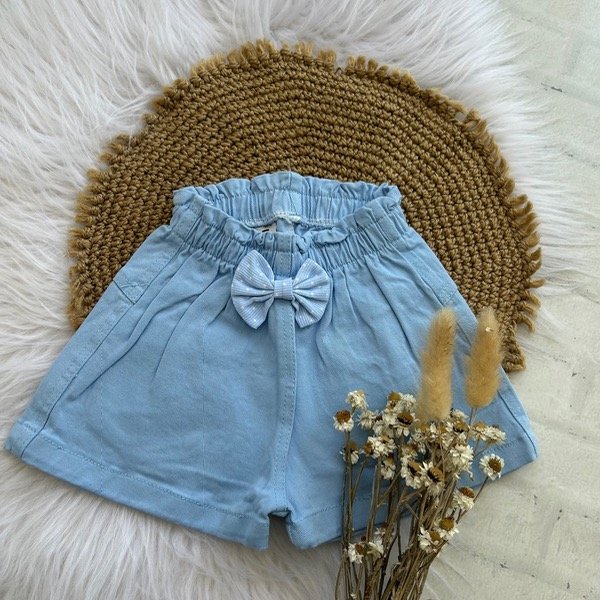 Producto - Short mom Sky talles desde 9 meses a 3 años