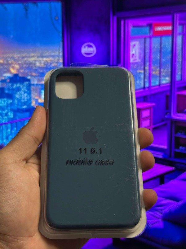 Producto - FUNDA SILICONE IPHONE 11 (VERDE PETROLEO)