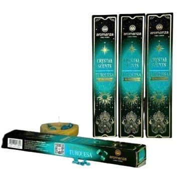 Producto - Sahumerio Cristal Turquesa