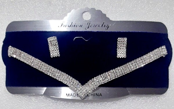 Producto - Gargantilla y aros Strass CON 117 1125 AB 11/25