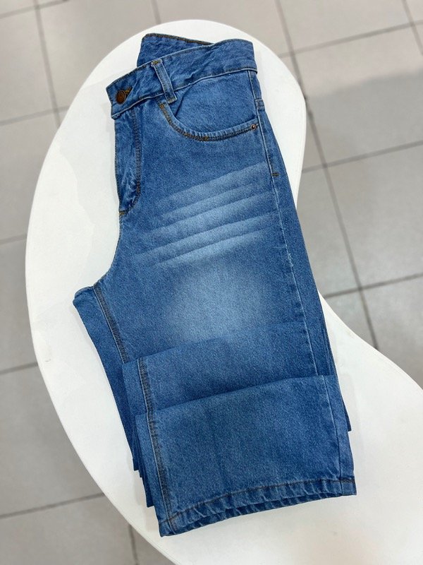 Producto - Wide leg rígido celeste clasico