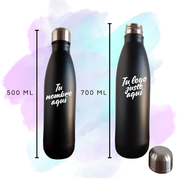 Producto - Botella lechera negra - 2