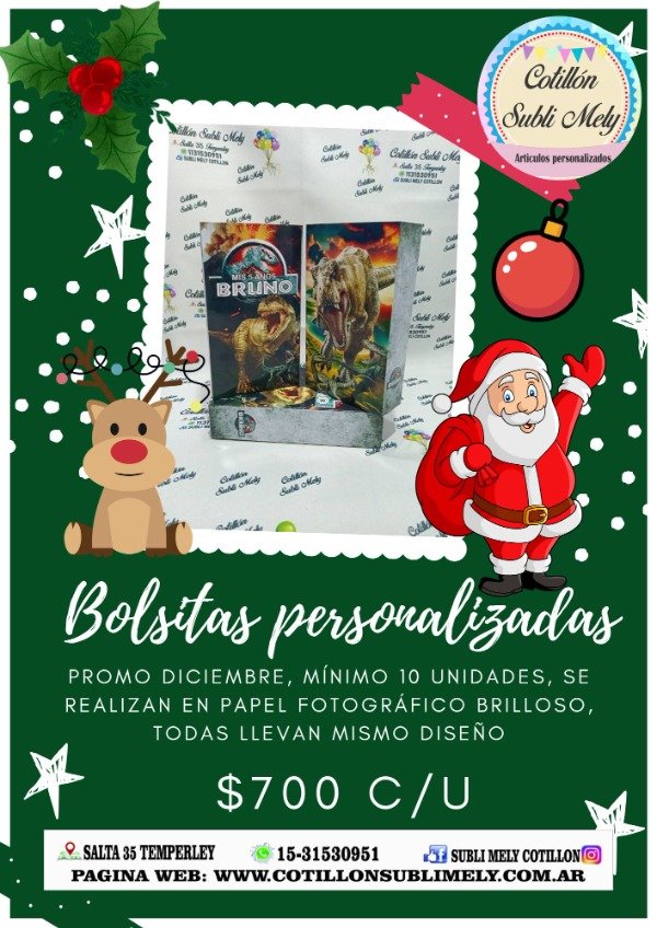 Producto - PROMO BOLSITAS PERSONALIZADAS