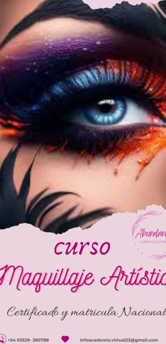 Producto - CURSO DIGITAL DE MAQUILLAJE ARTÍSTICO