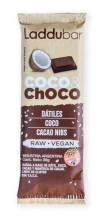 Producto - Laddubar  de Datiles, Coco y Cacao