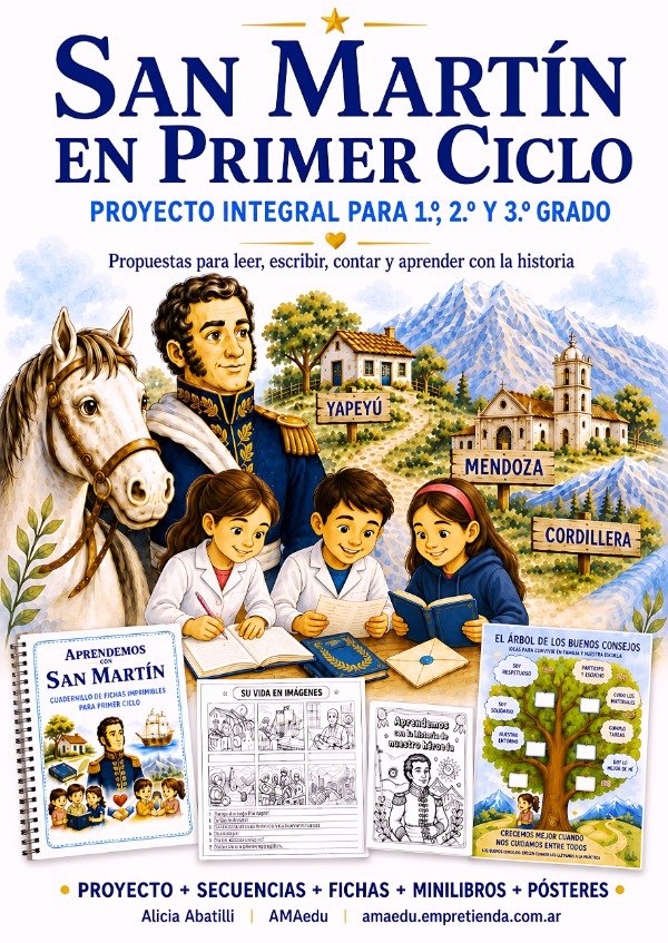 Producto - Pack SAN MARTÍN EN PRIMER CICLO