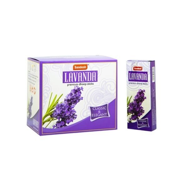 Producto - Dhoops Sandesh lavanda x 12 unid.