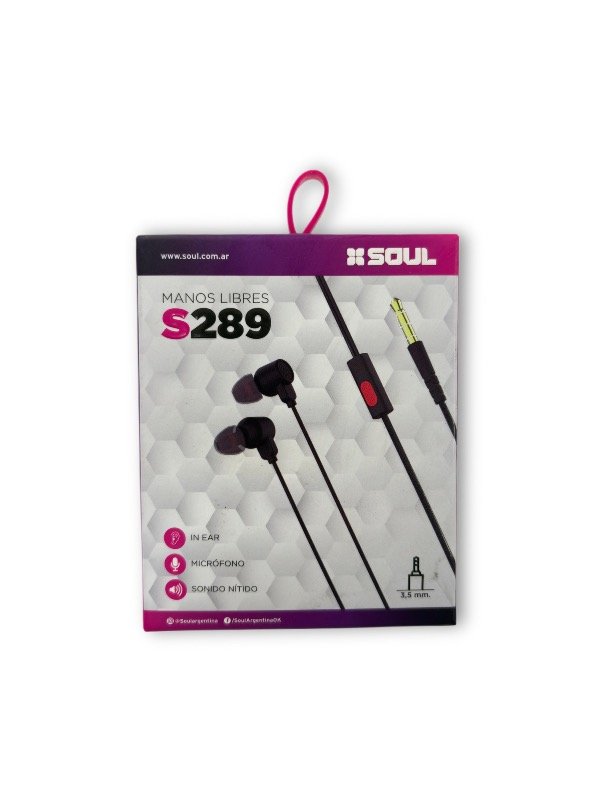 Producto - AURICULARES S289 SOUL