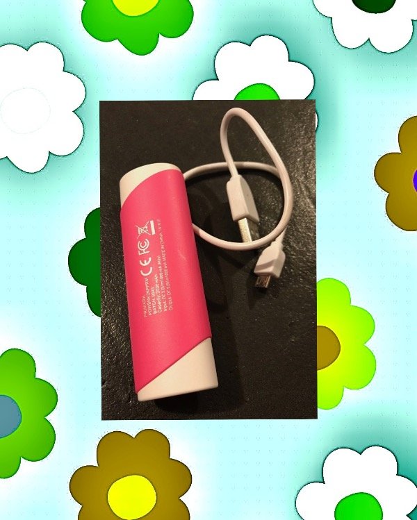 Producto - Cargador portátil USB p/iPhone Rosa