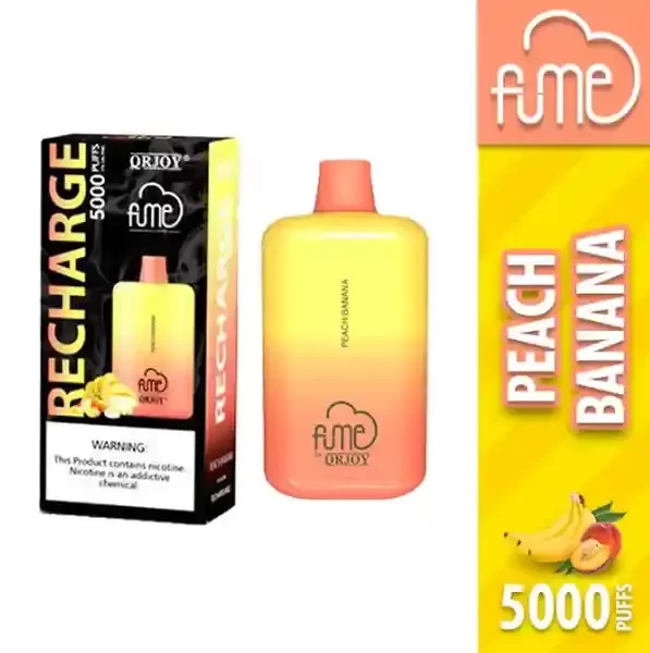 Producto - Fume Peach Banana 5000 Puffs 2 porciento nicotina