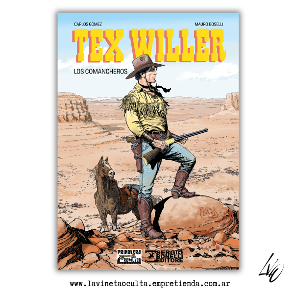 Producto - Tex Willer: Los comancheros, de Carlos Gómez y Mauro Boselli