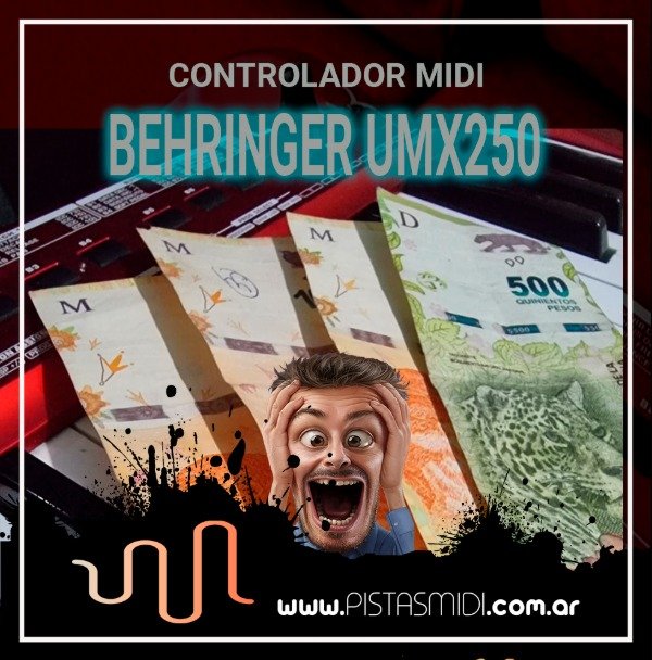 Producto - Sorteo Controlador Midi Behringer UMX250