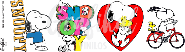 Producto - Transfer Color UV Snoppy 002