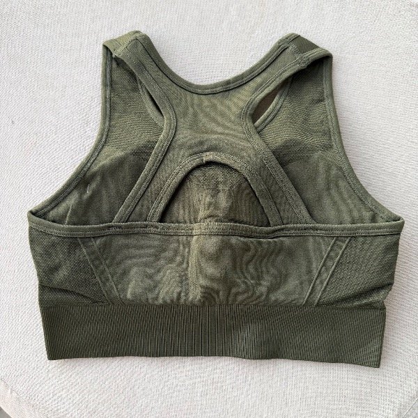 Producto - Top Deportivo Básico Verde Oliva T.S (80-85) T.2XL (100-105) - 2