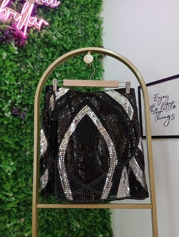 Producto - Mini pollera de lentejuela IMPORTADA 0481