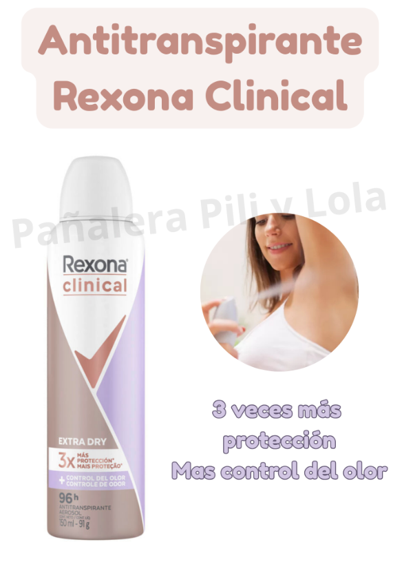 Producto - Antitranspirante Rexona Clinical aerosol