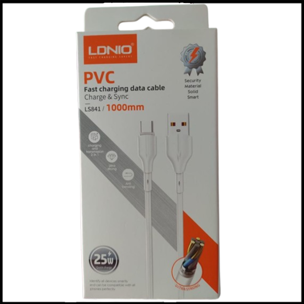 Producto - Cable ficha Micro USB LNDIO CALIDAD PREMIUM