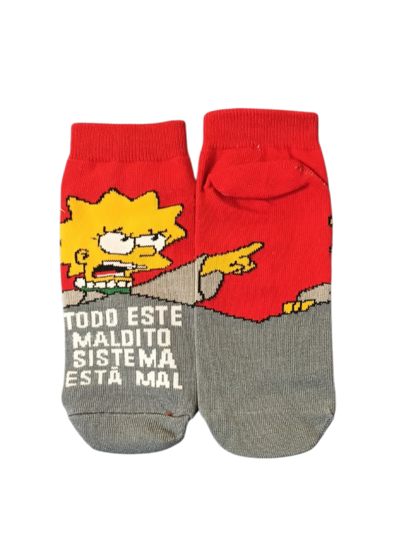 Producto - SOQUETES PREMIUM - LOS SIMPSONS, LISA ANTI SIST