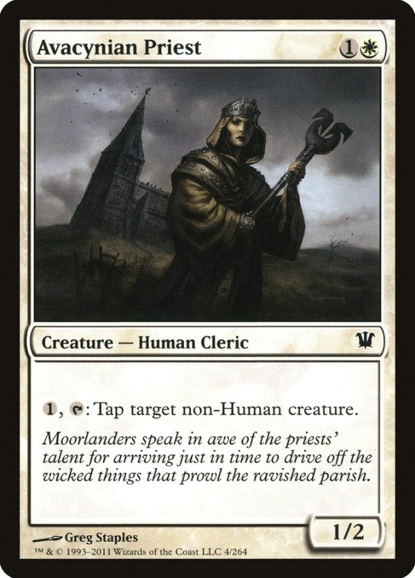 Producto - Avacynian Priest  Innistrad