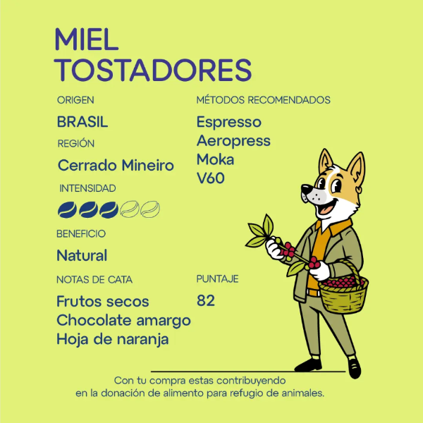 Producto - Brasil Bourbon - Miel Tostadores - 1