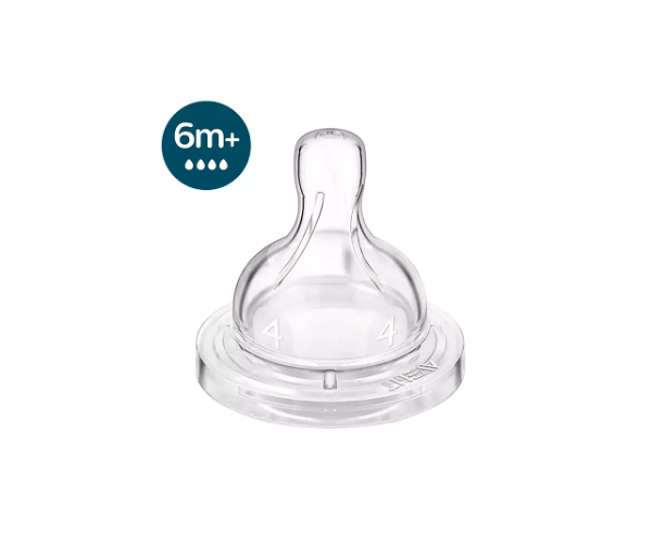 Producto - Tetina Anticólicos Philips Avent 6m+ Flujo Rápido. Sin BPA
