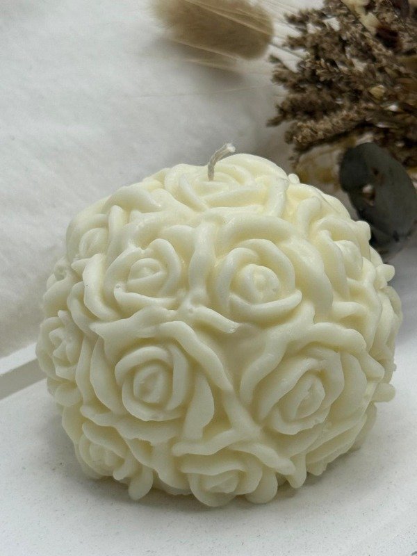 Producto - VELA ESFERA DE ROSAS GRANDE