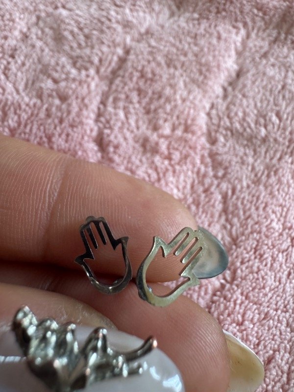 Producto - Aros Mano de Fátima Hamsa