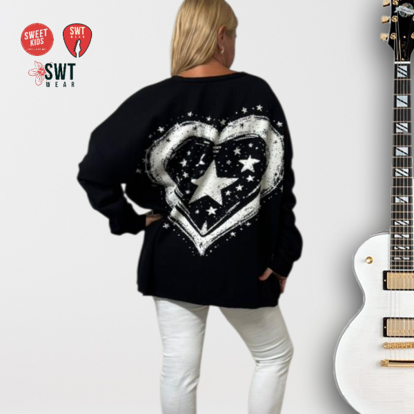 Producto - Saco Oversized Chic Corazón Espalda