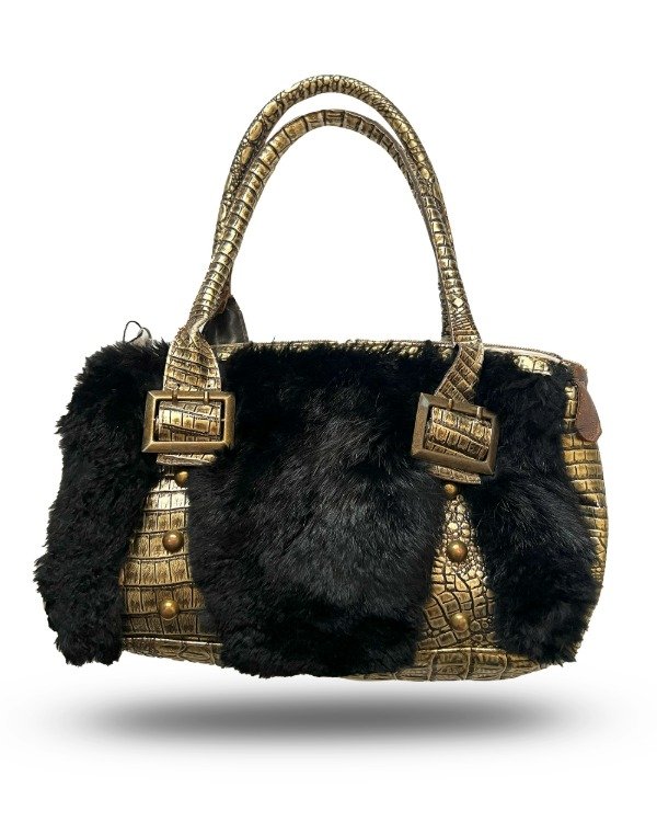 Producto - shOulderbag Furr gold